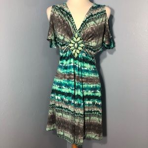 Venus cold shoulder summer dress Medium